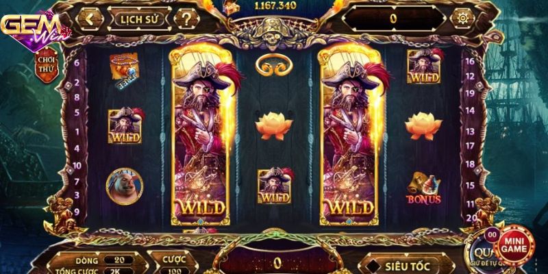 Cơ chế nổ hũ của Pirate King